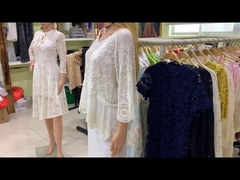 3CM 자수 신부 레이스 아프리카 메쉬 나일론 / 폴리에스터