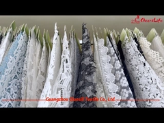 드레스, 의류 처리 제작에 적합한 패션 다양한 레이스천.