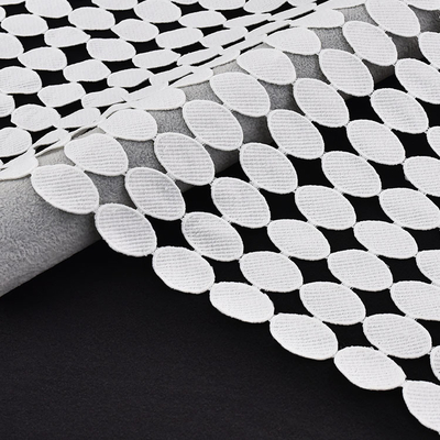 Embroidery White Guipure Chemical Lace Trim For Decoration Fabric Trim Embroidered Lace
