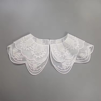 Collar Children's Clothing Women's Clothing All-match Clothing Accessories Embroidery Lace