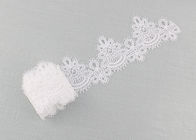 6cm Width Water Soluble Lace Polyester Lace For Clothing Azo Free
